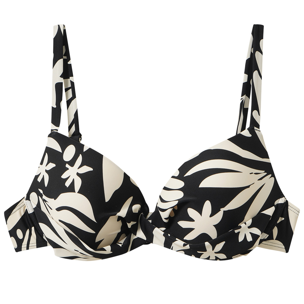 Damen Bikinioberteil mit Blumen-Muster von Gina Benotti