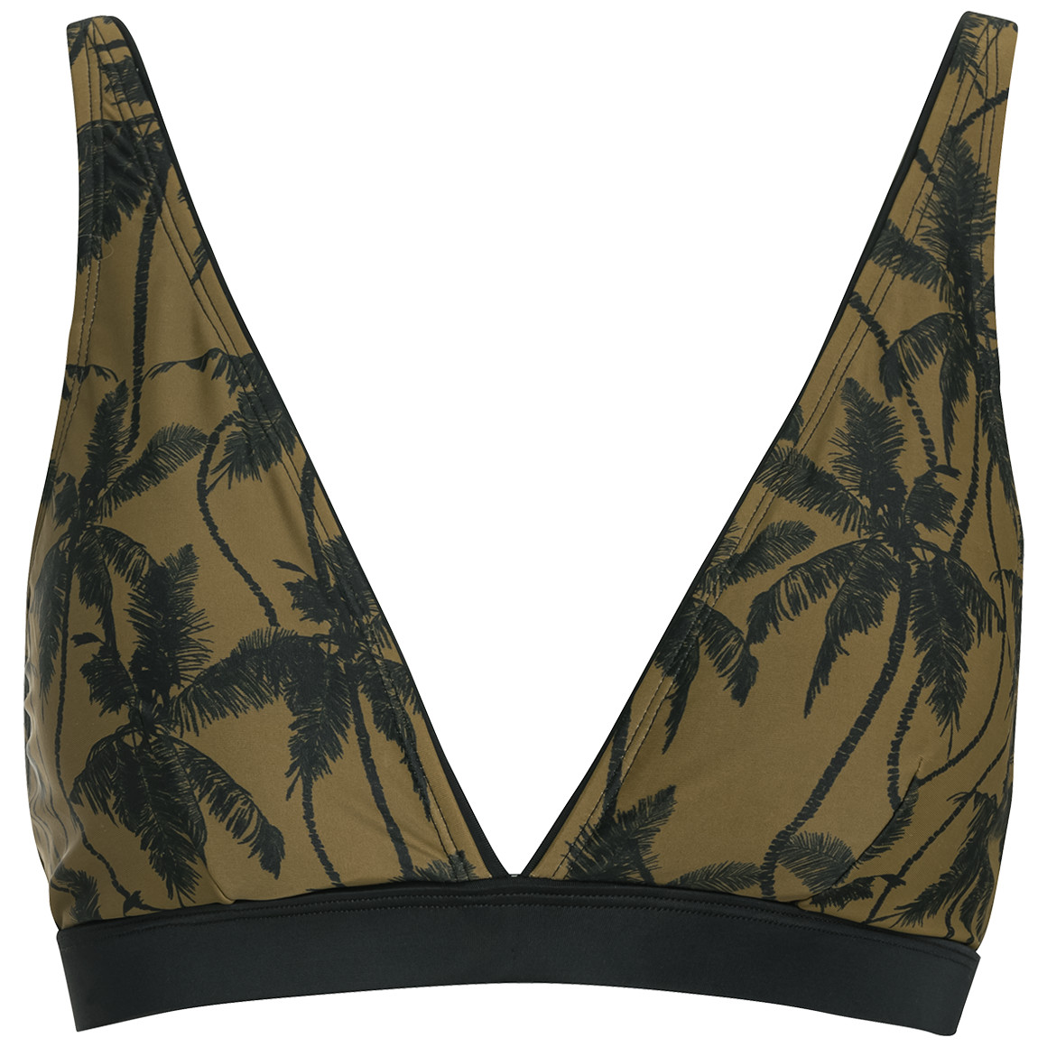 Damen Bikinioberteil mit Palmen-Muster von Gina Benotti