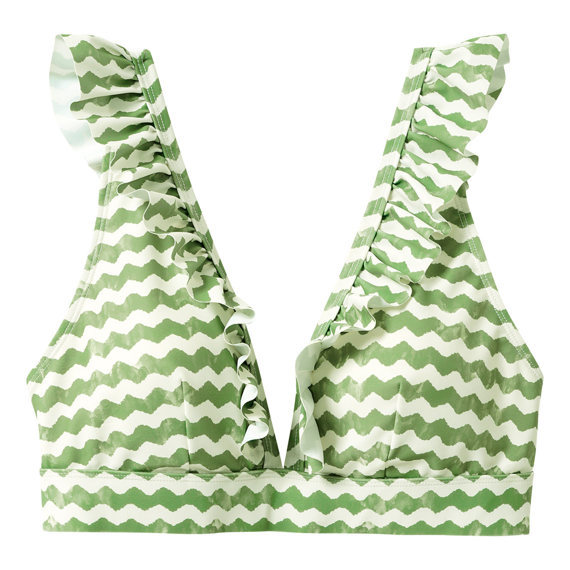 Damen Bikinioberteil mit Rüschen Damen Bikinioberteil mit Rüschen von Gina Benotti