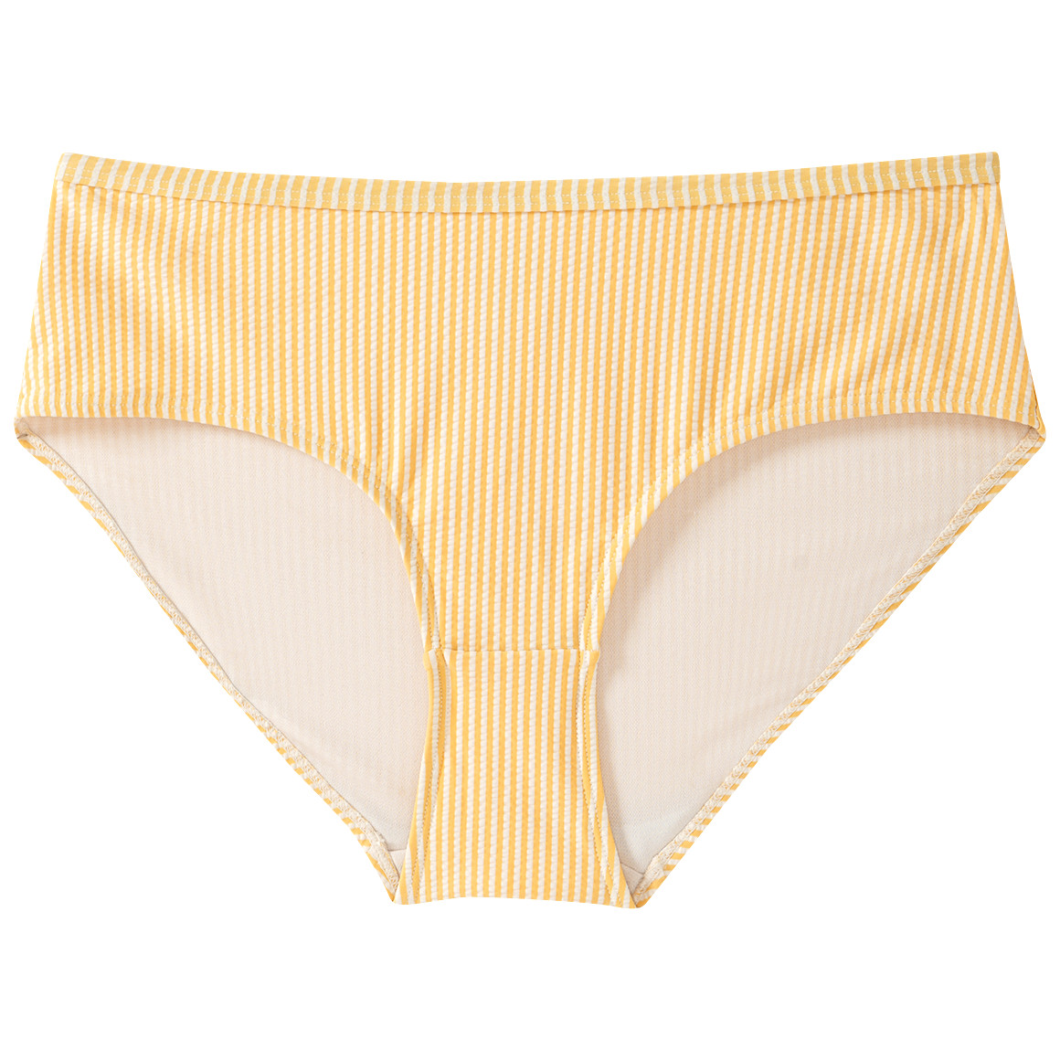 Damen Bikinipanty mit Seersucker-Streifen Damen Bikinipanty mit Seersucker-Streifen von Gina Benotti
