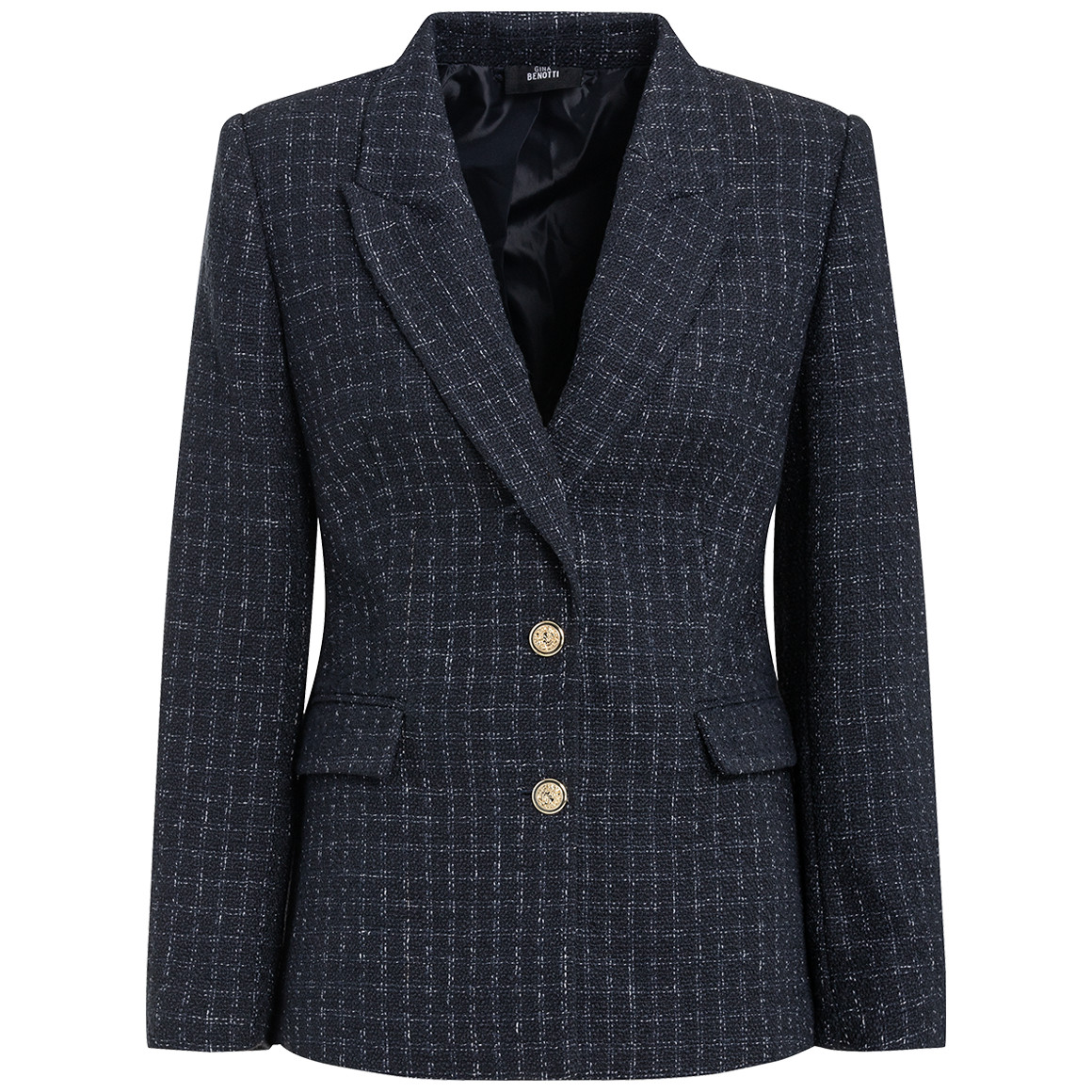 Damen Blazer in Bouclé-Optik von Gina Benotti