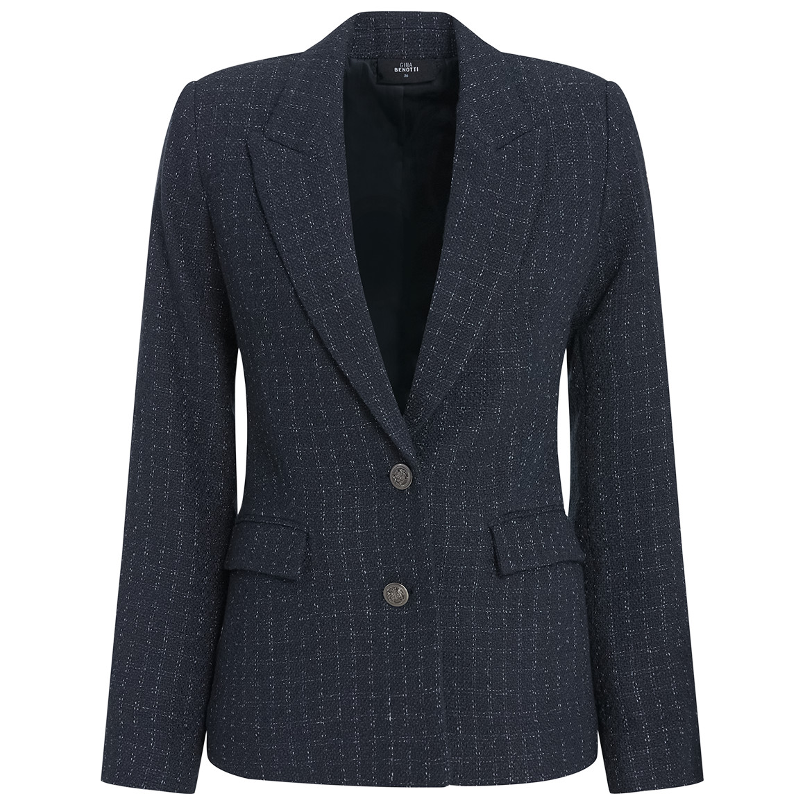 Damen Blazer in Bouclé-Optik von Gina Benotti