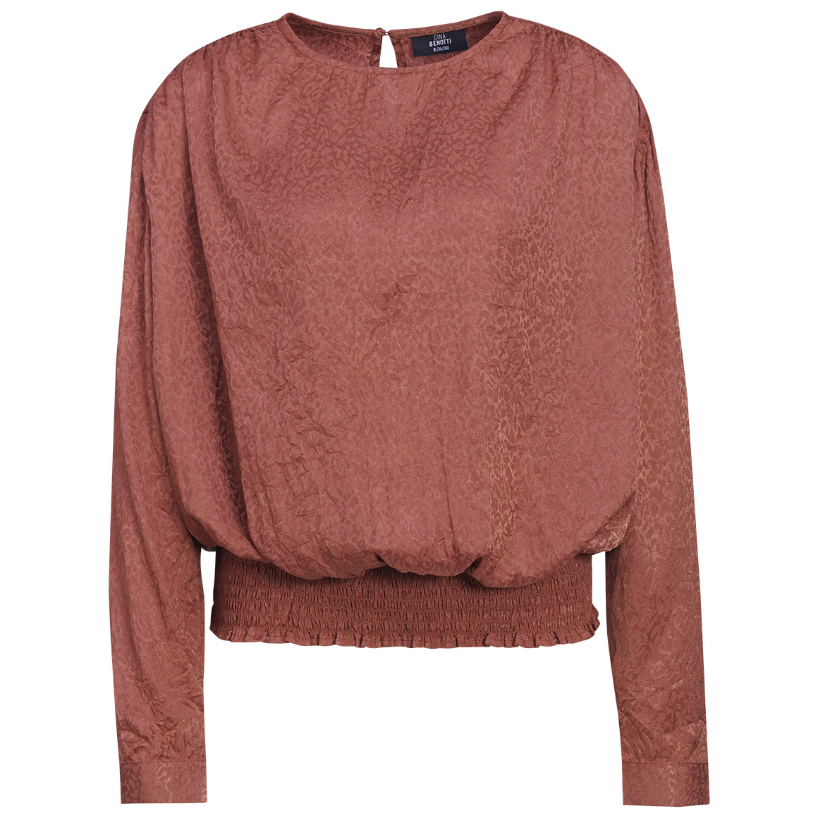 Damen Bluse in Knitter-Optik Damen Bluse in Knitter-Optik von Gina Benotti