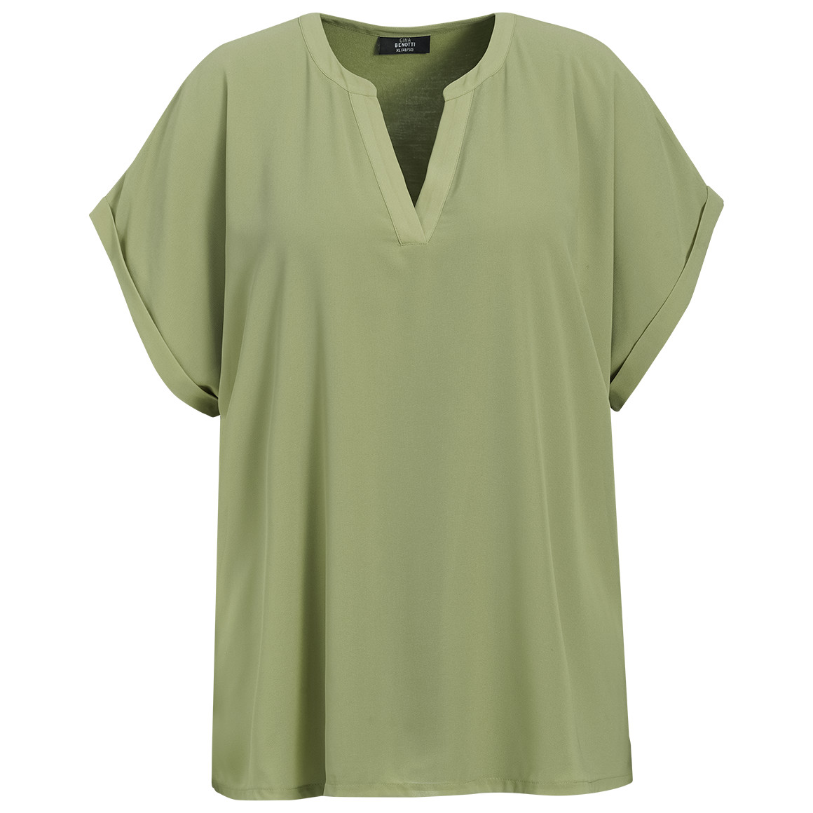 Damen Bluse in Unifarben von Gina Benotti