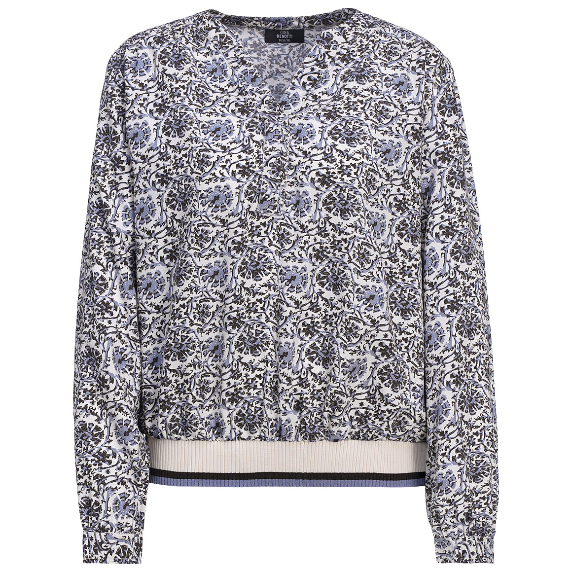 Damen Bluse mit Allover-Print Damen Bluse mit Allover-Print von Gina Benotti