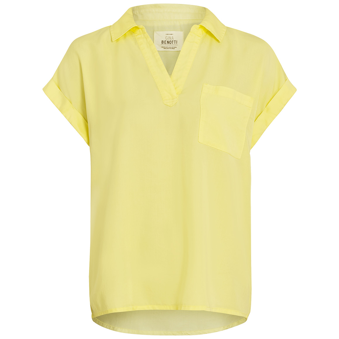 Damen Bluse mit Brusttasche von Gina Benotti