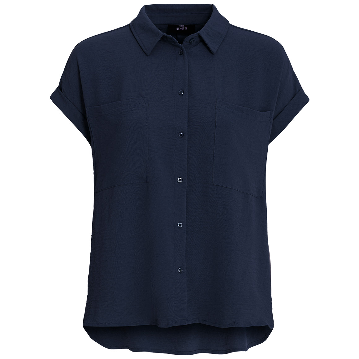 Damen Bluse mit Hemdkragen von Gina Benotti