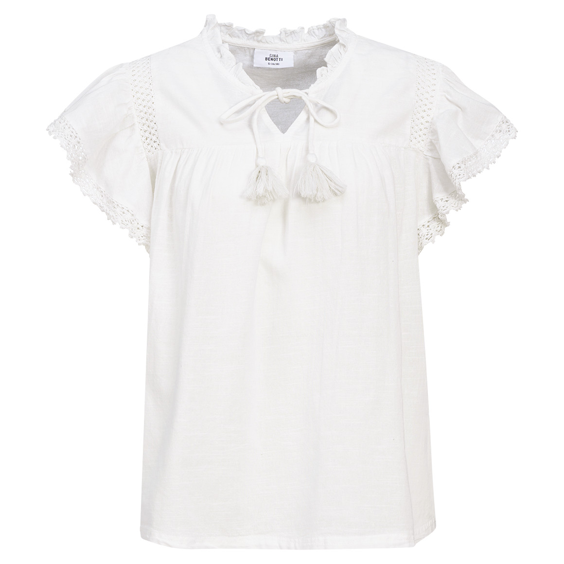Damen Bluse mit Spitze Damen Bluse mit Spitze von Gina Benotti