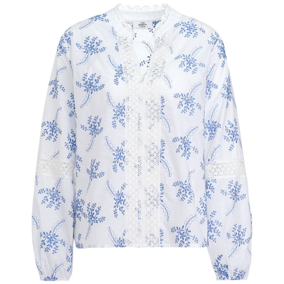 Damen Bluse mit Stickerei Damen Bluse mit Stickerei von Gina Benotti