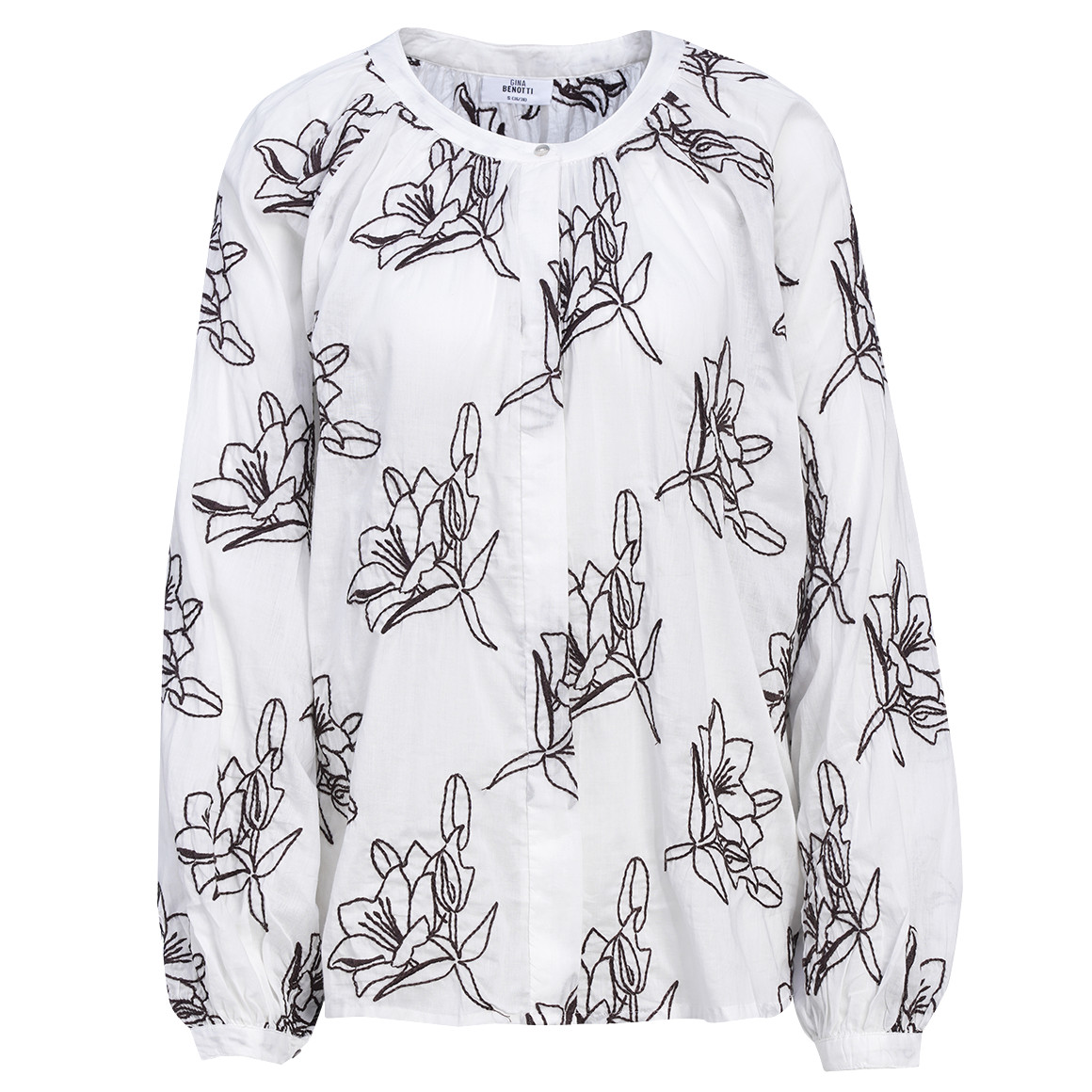 Damen Bluse mit Stickerei von Gina Benotti