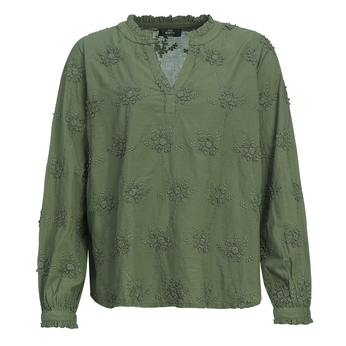 Damen Bluse mit Stickerei Damen Bluse mit Stickerei von Gina Benotti
