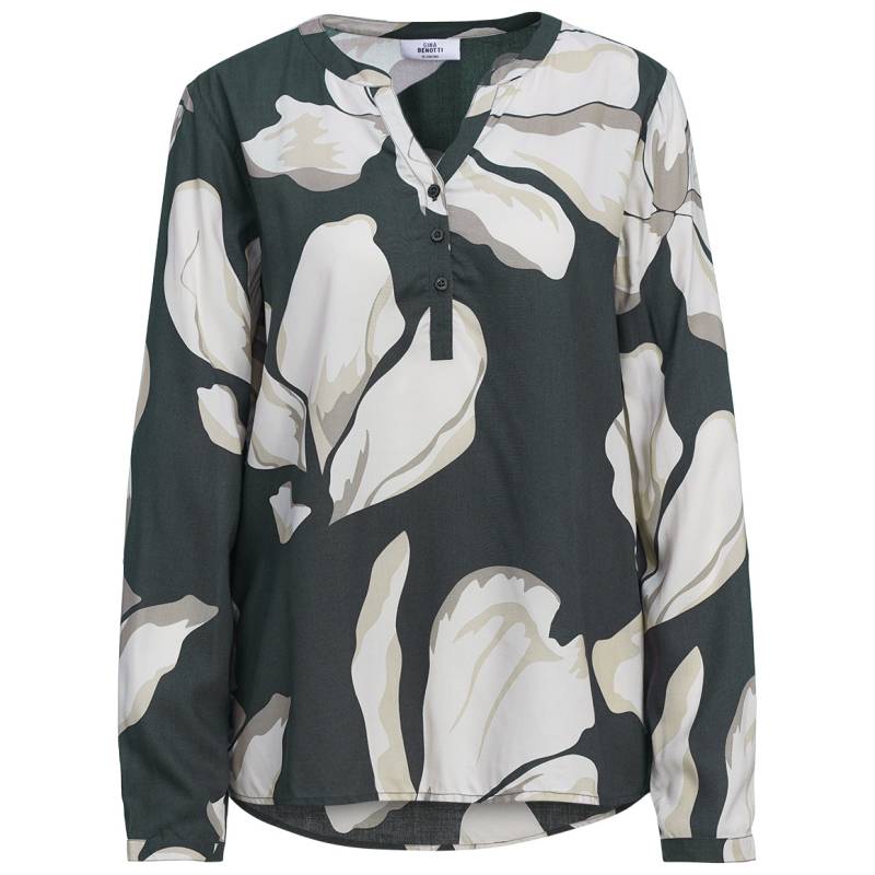 Damen Bluse mit Turn-up-Ärmeln Damen Bluse mit Turn-up-Ärmeln von Gina Benotti