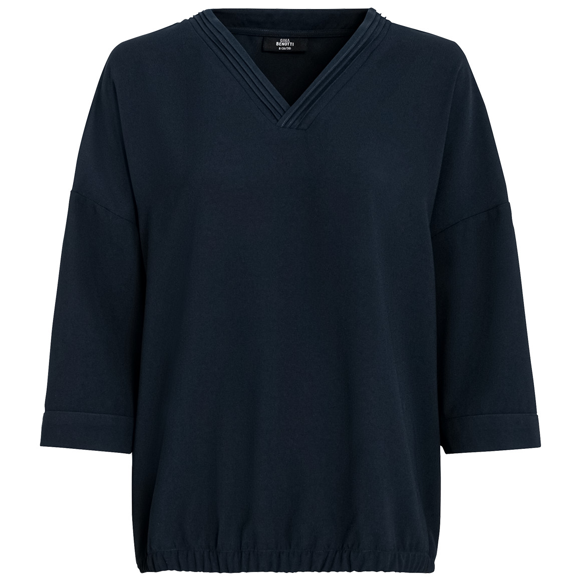 Damen Bluse mit elastischem Saum von Gina Benotti