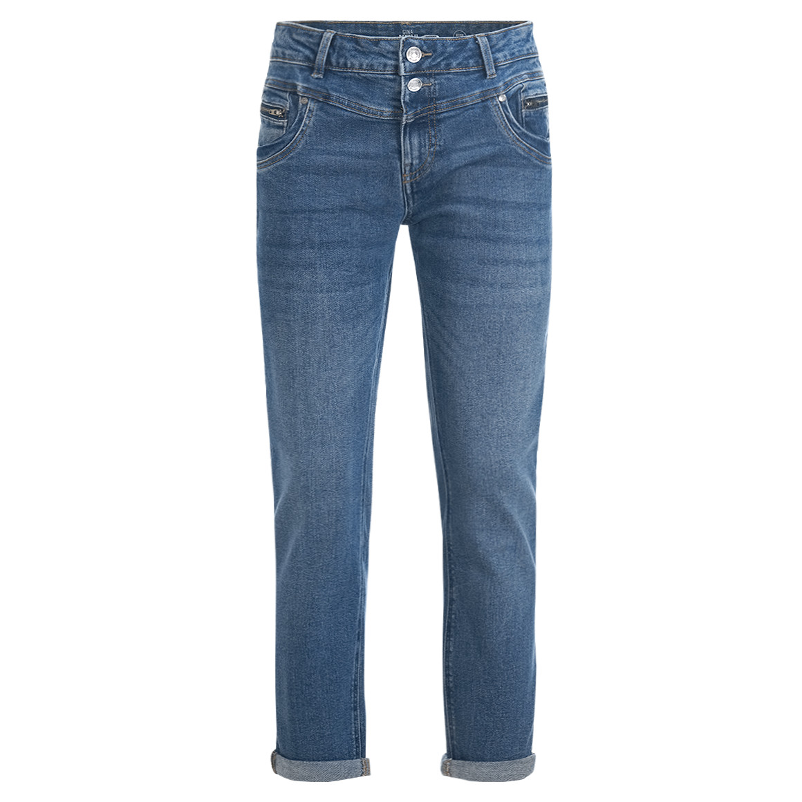 Damen Boyfriend-Jeans mit Used-Waschung Damen Boyfriend-Jeans mit Used-Waschung von Gina Benotti