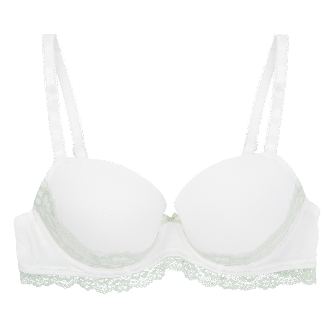 Damen Bügel-BH mit Kontrast-Spitze Damen Bügel-BH mit Kontrast-Spitze von Gina Benotti