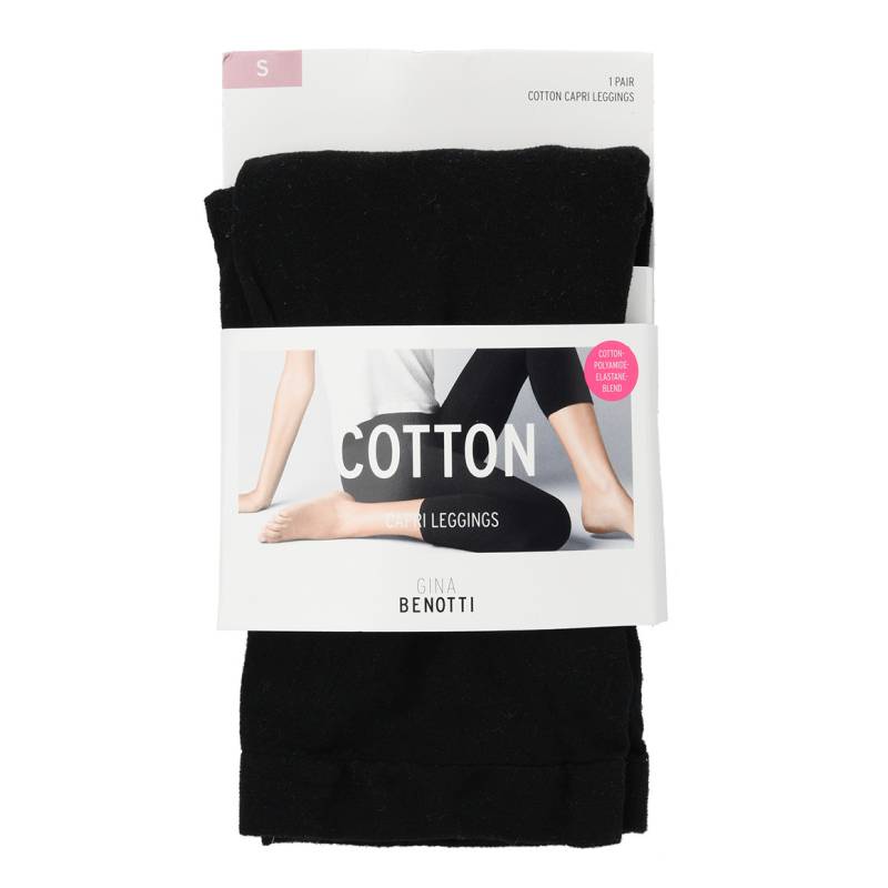 Damen Capri-Leggings mit Baumwolle von Gina Benotti