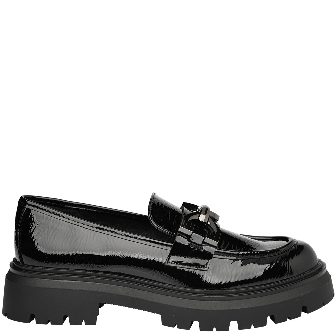 Damen Chunky-Loafer mit Schmuckschnalle Damen Chunky-Loafer mit Schmuckschnalle von Gina Benotti