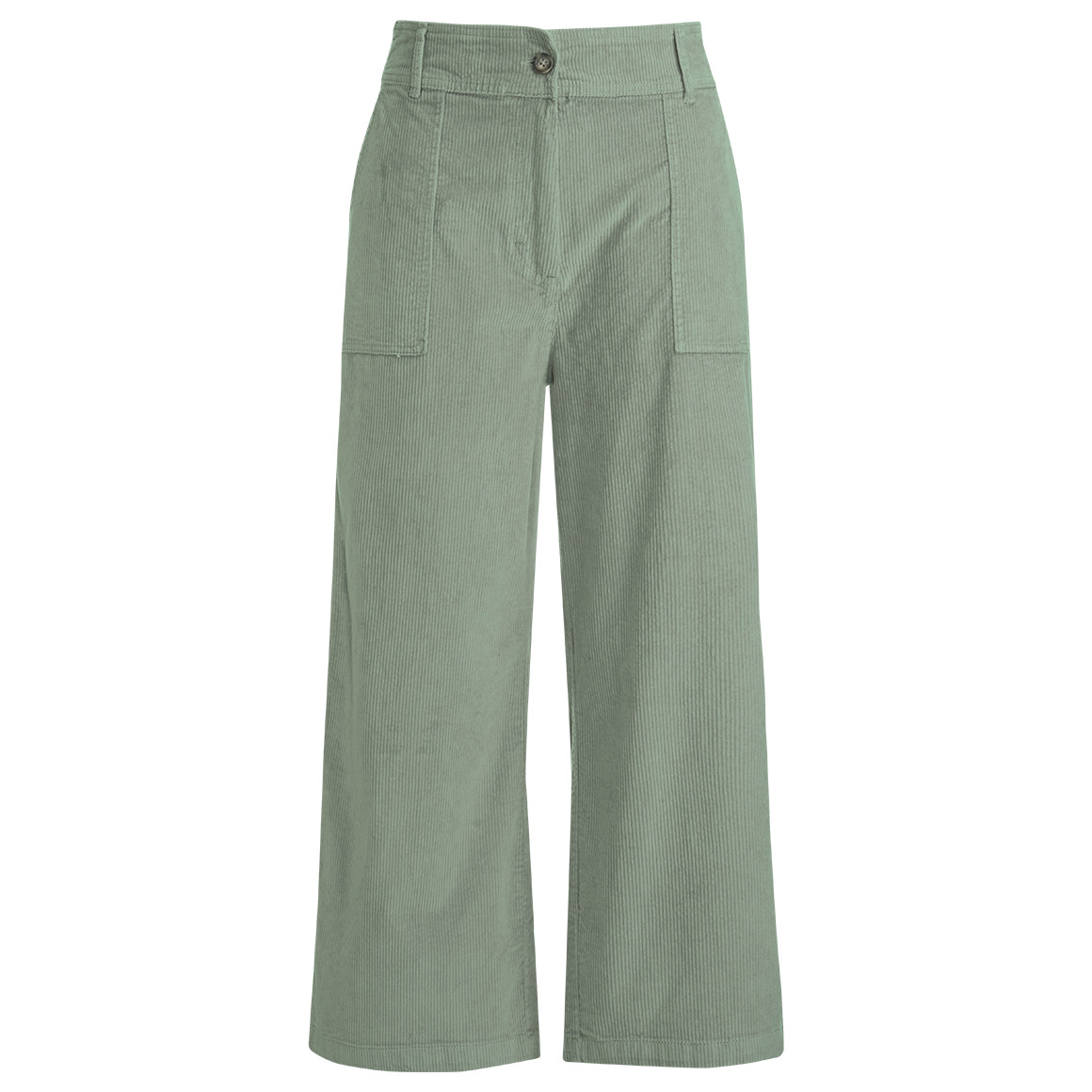 Damen Cord-Culotte mit breitem Bund Damen Cord-Culotte mit breitem Bund von Gina Benotti