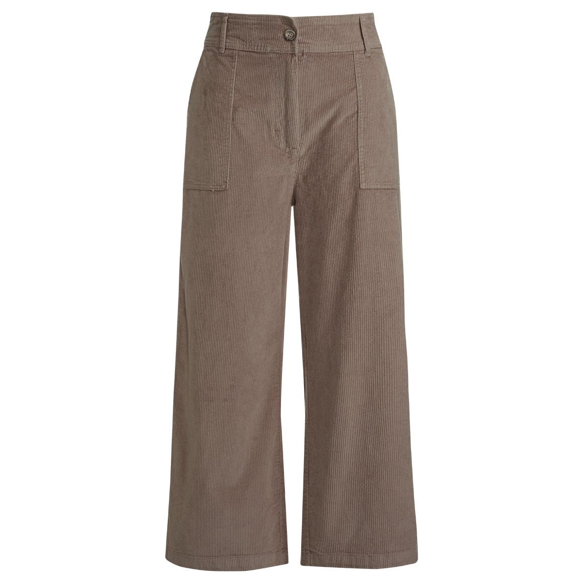 Damen Cord-Culotte mit breitem Bund Damen Cord-Culotte mit breitem Bund von Gina Benotti