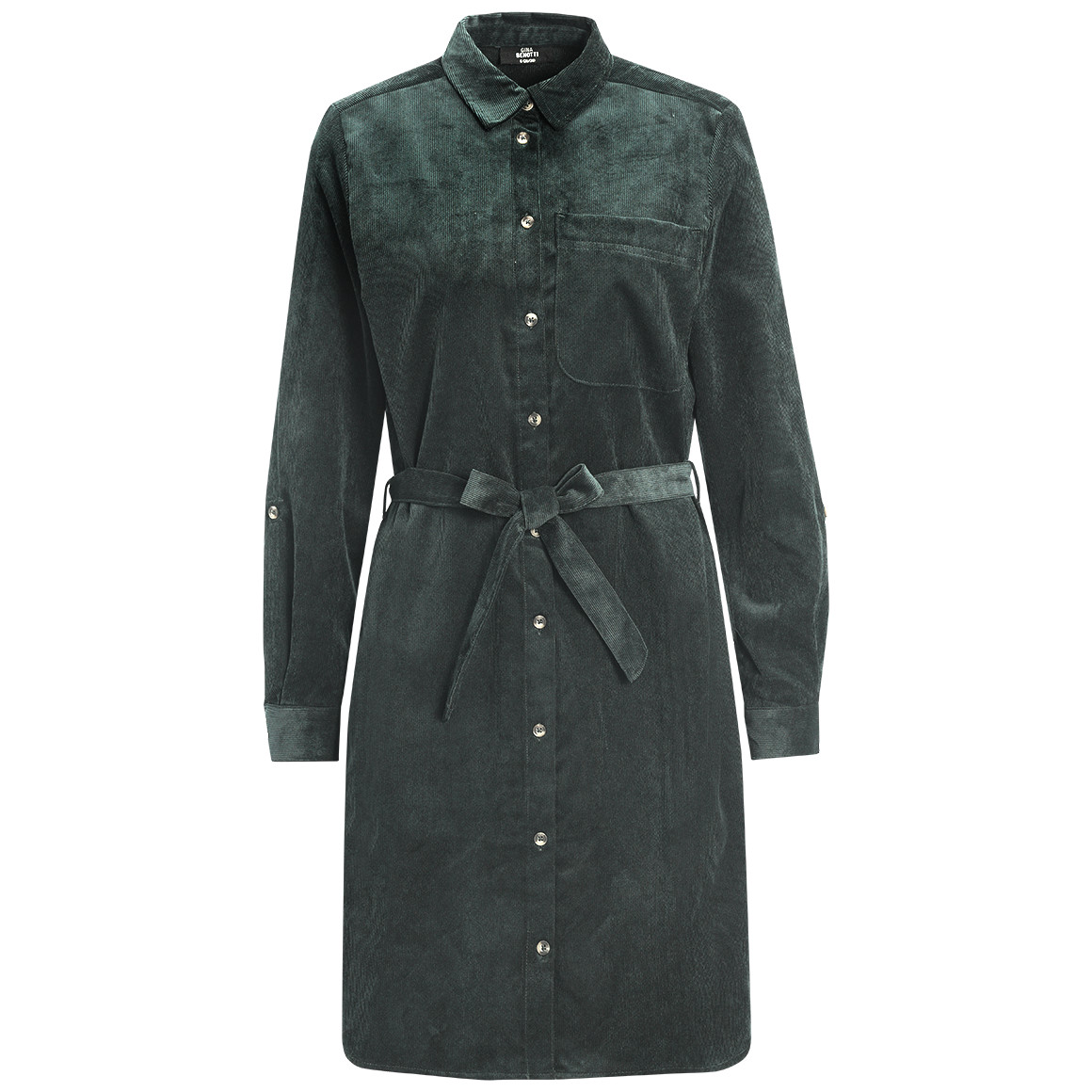 Damen Cord-Kleid mit Bindegürtel Damen Cord-Kleid mit Bindegürtel von Gina Benotti