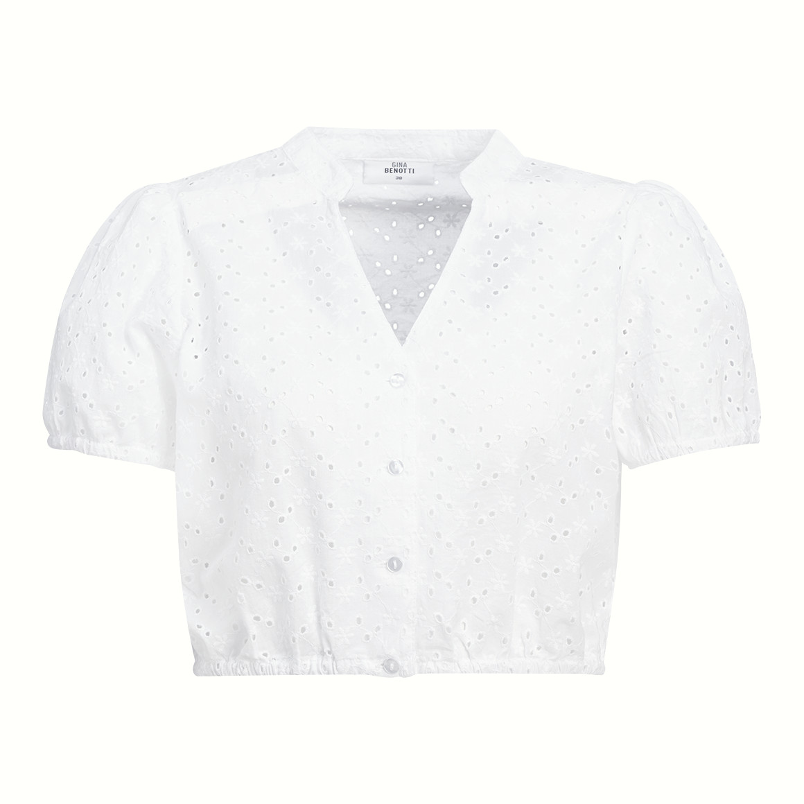 Damen Dirndl-Bluse mit Lochstickerei Damen Dirndl-Bluse mit Lochstickerei von Gina Benotti