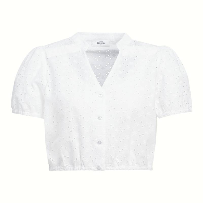 Damen Dirndl-Bluse mit Lochstickerei Damen Dirndl-Bluse mit Lochstickerei von Gina Benotti