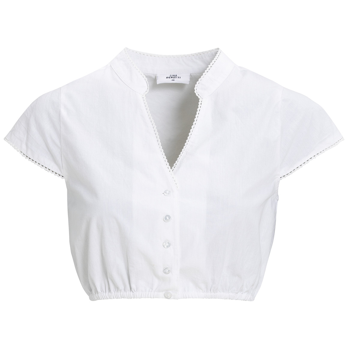 Damen Dirndl-Bluse mit Spitze von Gina Benotti