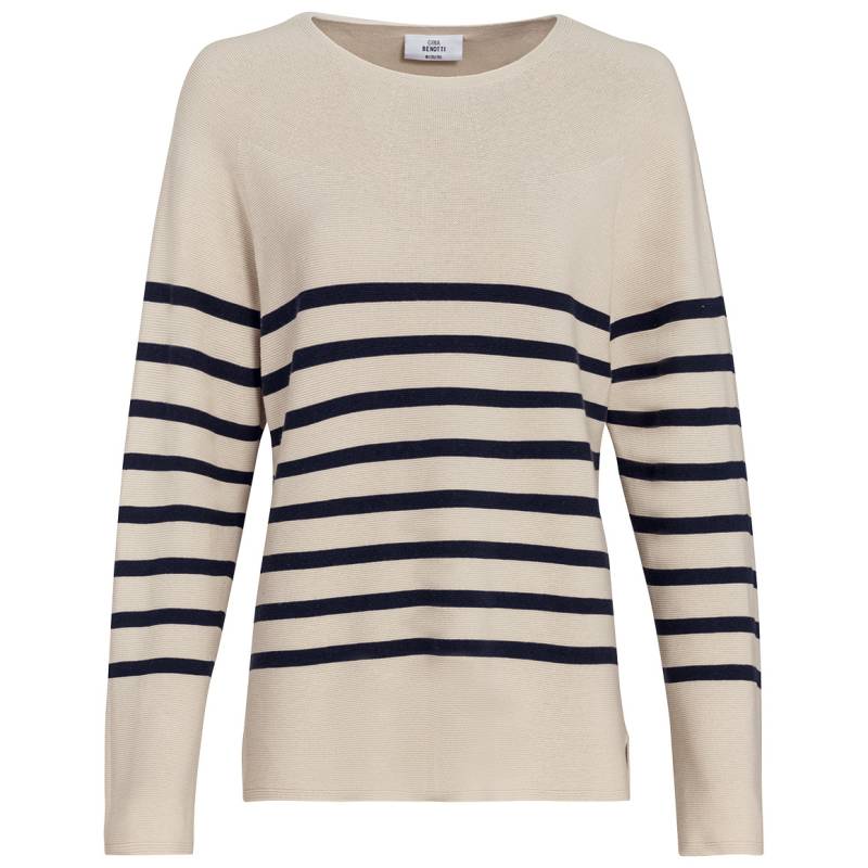 Damen Feinstrickpullover mit Streifenmuster Damen Feinstrickpullover mit Streifenmuster von Gina Benotti