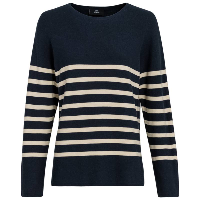 Damen Feinstrickpullover mit Streifenmuster von Gina Benotti