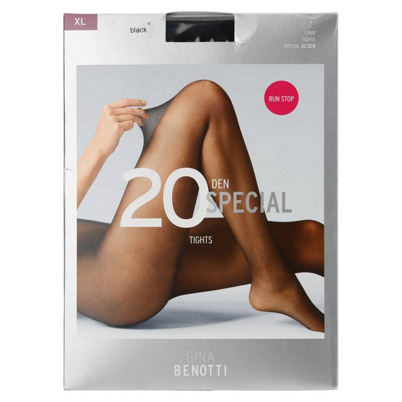 Damen Feinstrumpfhose mit Laufmaschenstopp von Gina Benotti