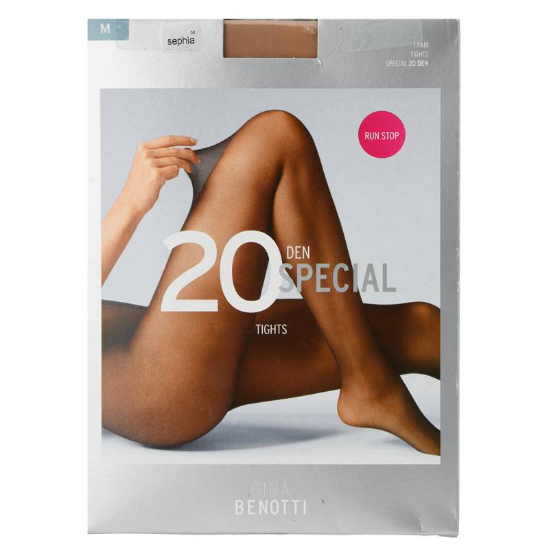 Damen Feinstrumpfhose mit Laufmaschenstopp von Gina Benotti