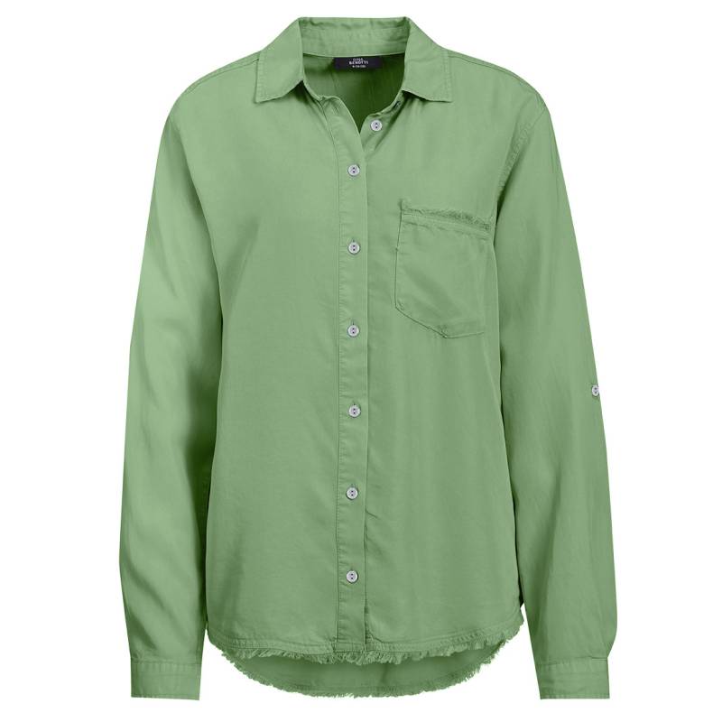 Damen Hemdbluse mit Turn-up-Ärmeln von Gina Benotti