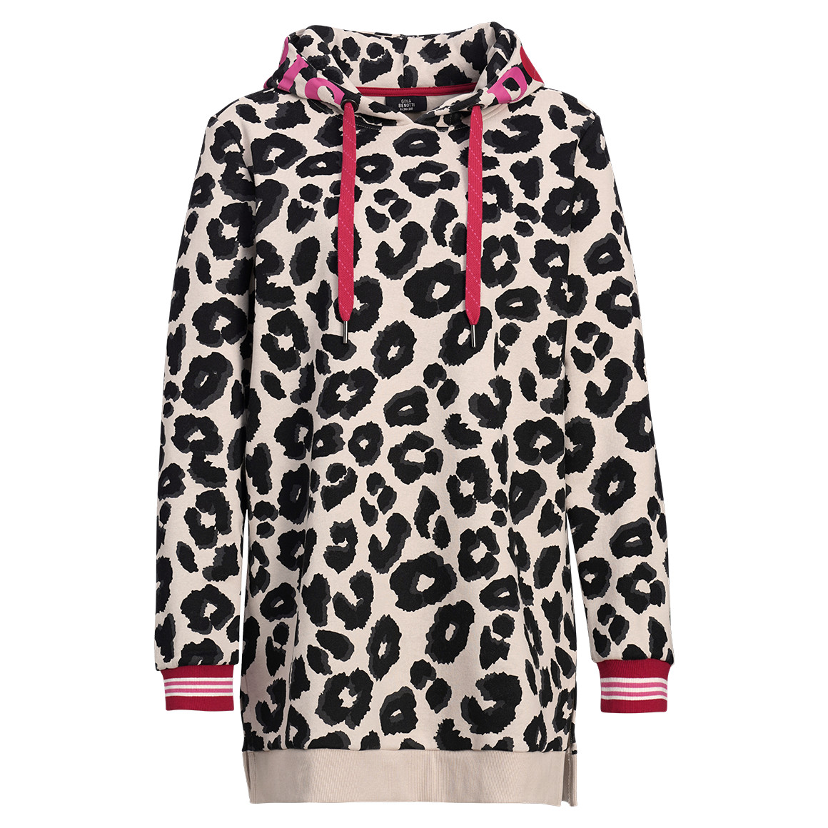 Damen Hoodie im Leo-Look von Gina Benotti
