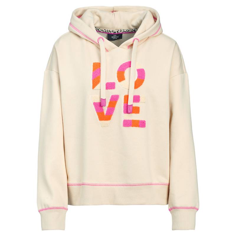 Damen Hoodie mit Applikation von Gina Benotti