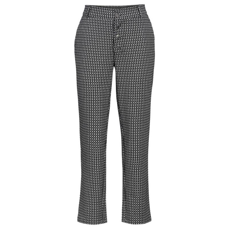 Damen Hose mit Jacquardmuster von Gina Benotti