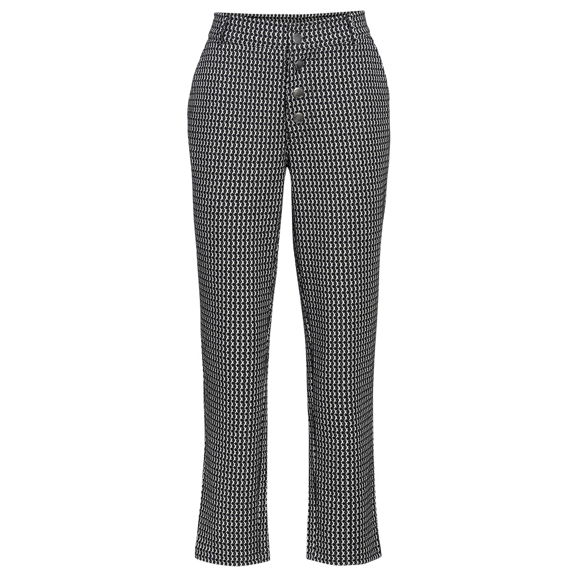 Damen Hose mit Jacquardmuster von Gina Benotti