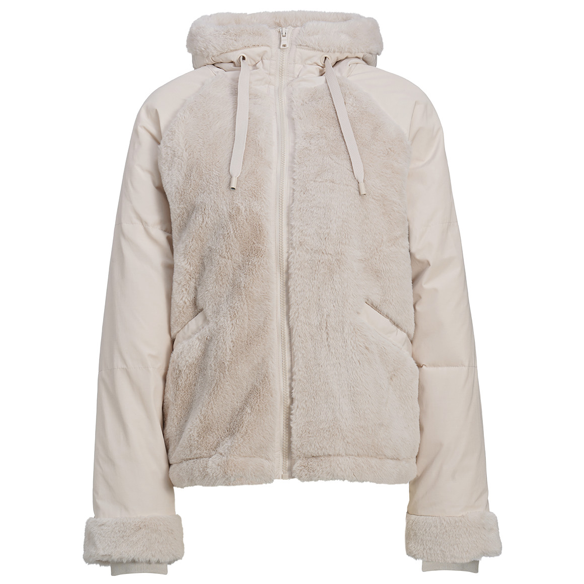 Damen Jacke mit Fellimitat Damen Jacke mit Fellimitat von Gina Benotti