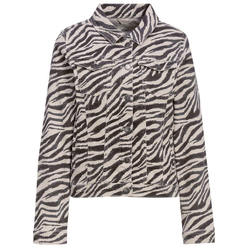 Damen Jeansjacke mit Animal-Print Damen Jeansjacke mit Animal-Print von Gina Benotti