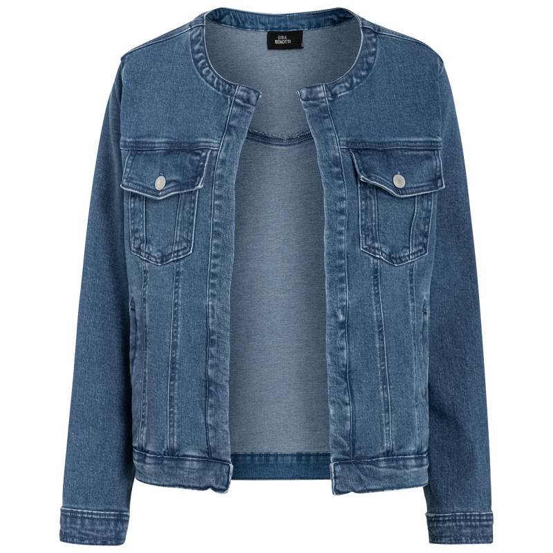 Damen Jeansjacke ohne Verschluss von Gina Benotti