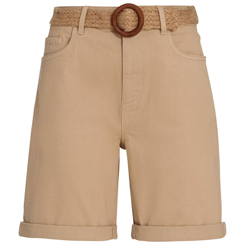 Damen Jeansshorts mit Gürtel von Gina Benotti
