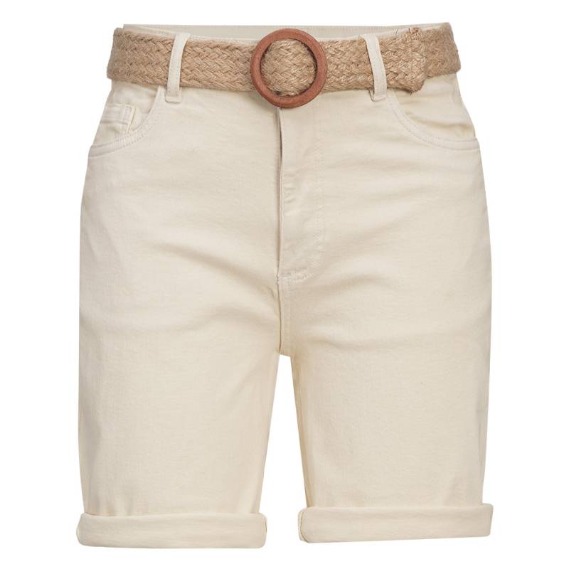 Damen Jeansshorts mit Gürtel von Gina Benotti