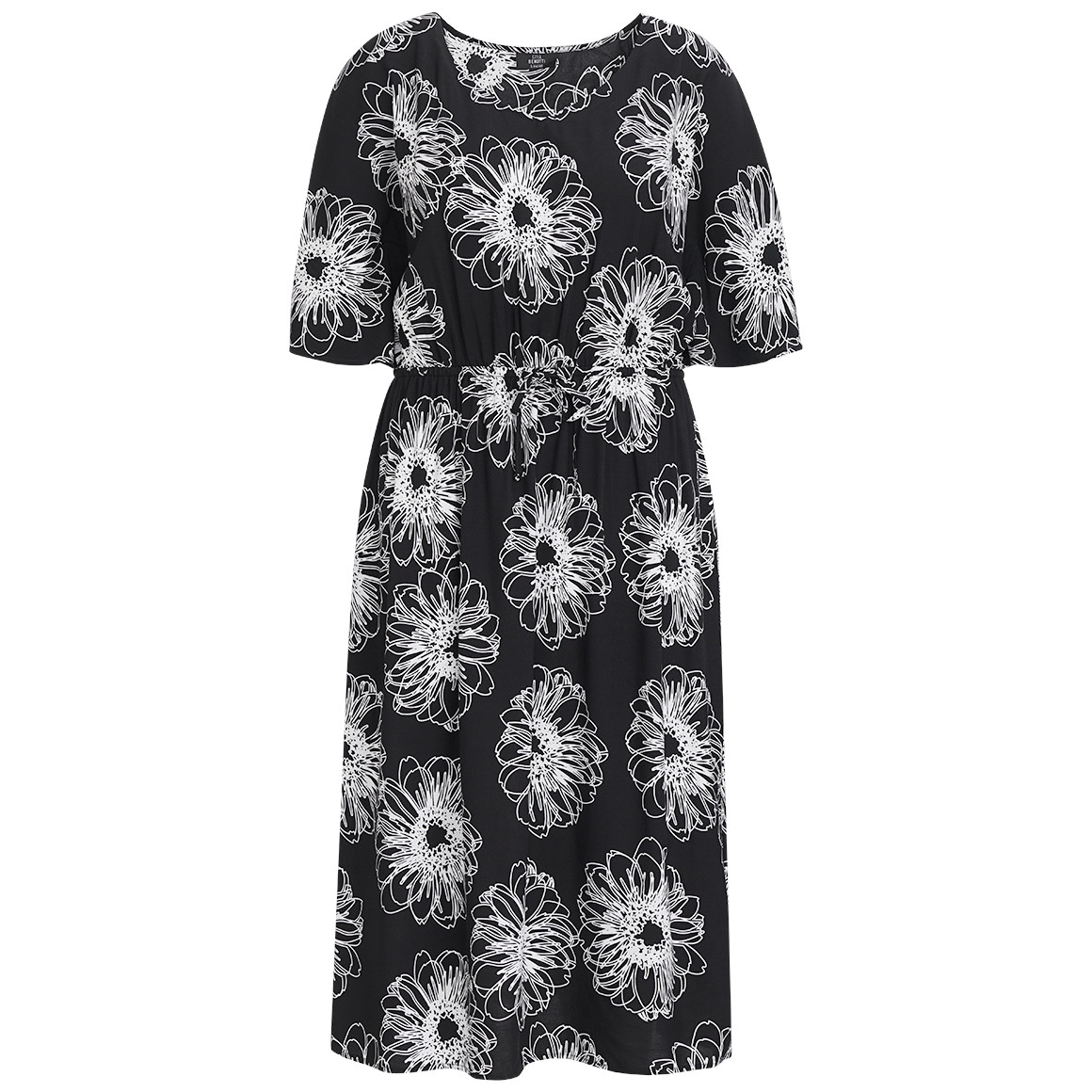 Damen Kleid mit Blumen allover von Gina Benotti