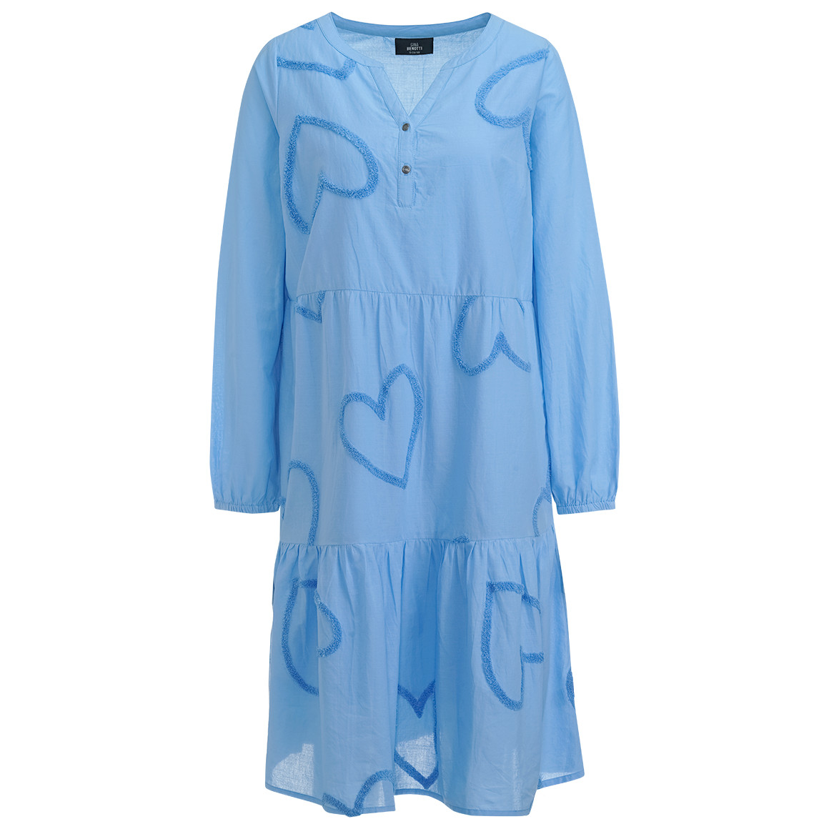 Damen Kleid mit Herz-Allover Damen Kleid mit Herz-Allover von Gina Benotti