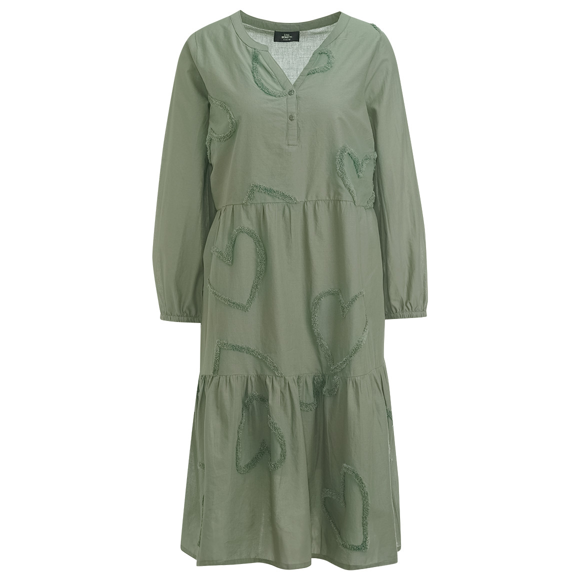 Damen Kleid mit Herz-Allover von Gina Benotti
