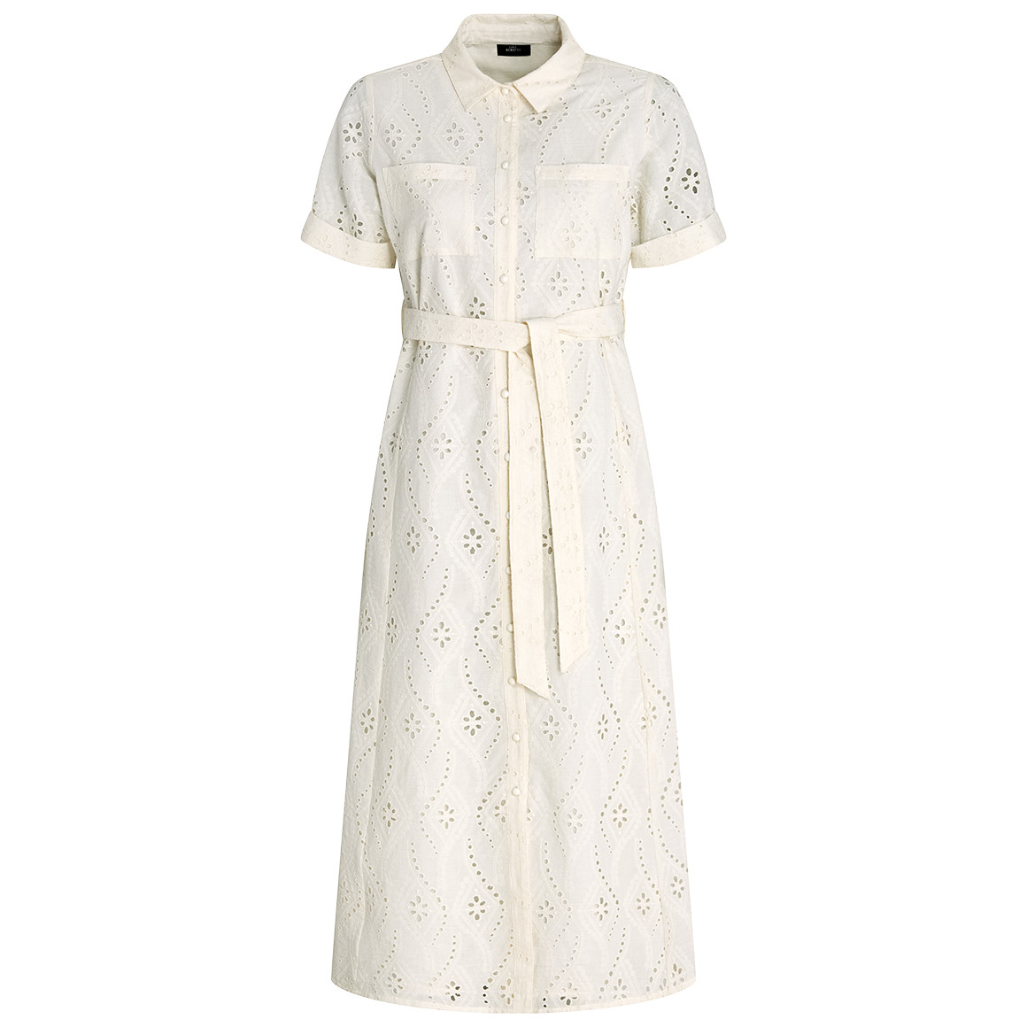 Damen Kleid mit Lochstickerei Damen Kleid mit Lochstickerei von Gina Benotti