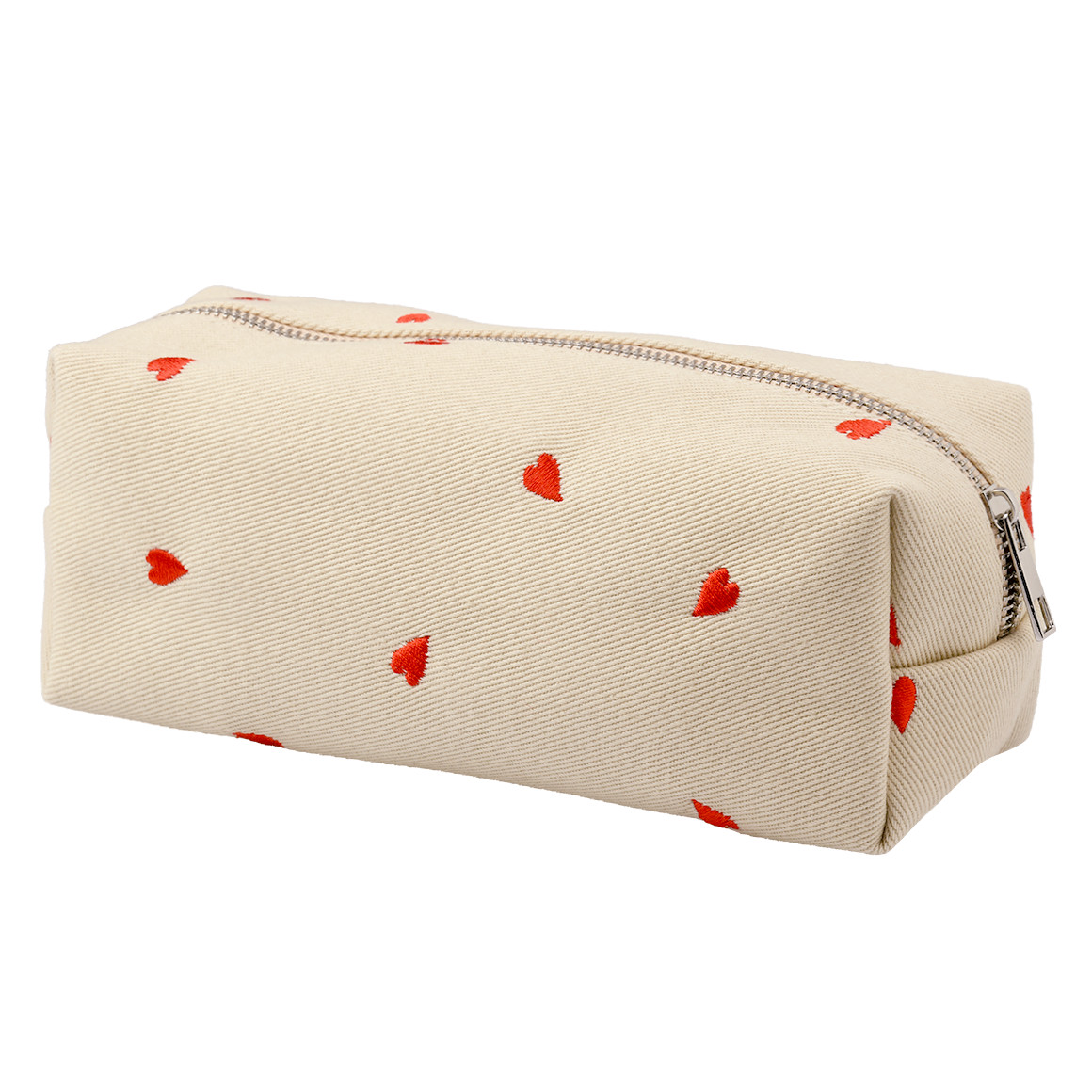 Damen Kosmetiktasche mit Allover-Stickerei von Gina Benotti