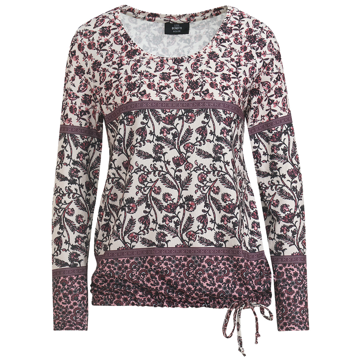 Damen Langarmshirt aus Feinstrick von Gina Benotti