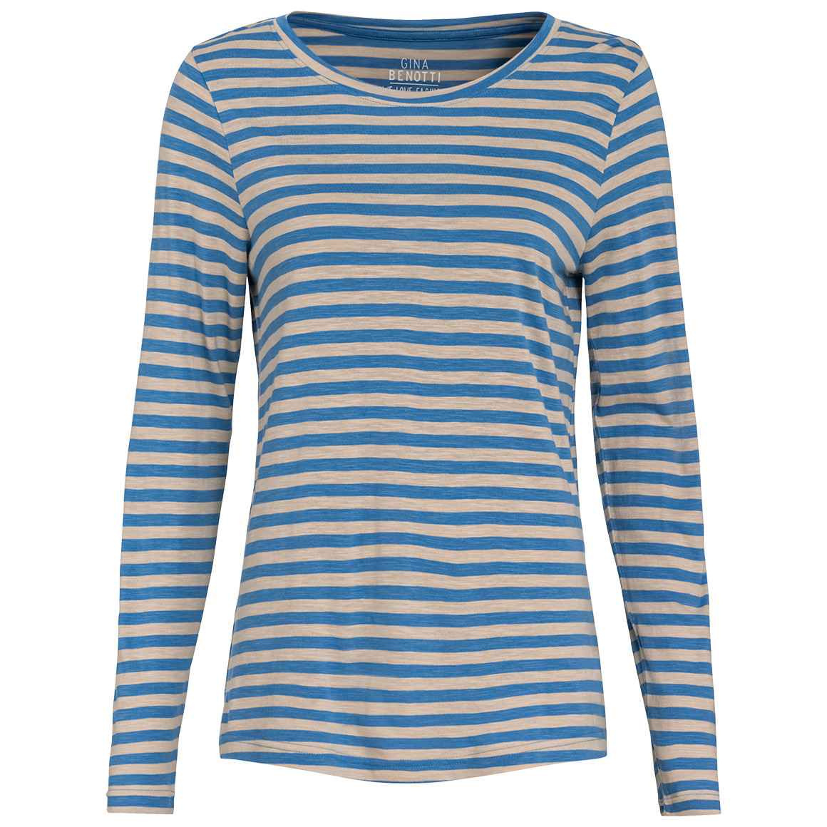 Damen Langarmshirt gestreift von Gina Benotti
