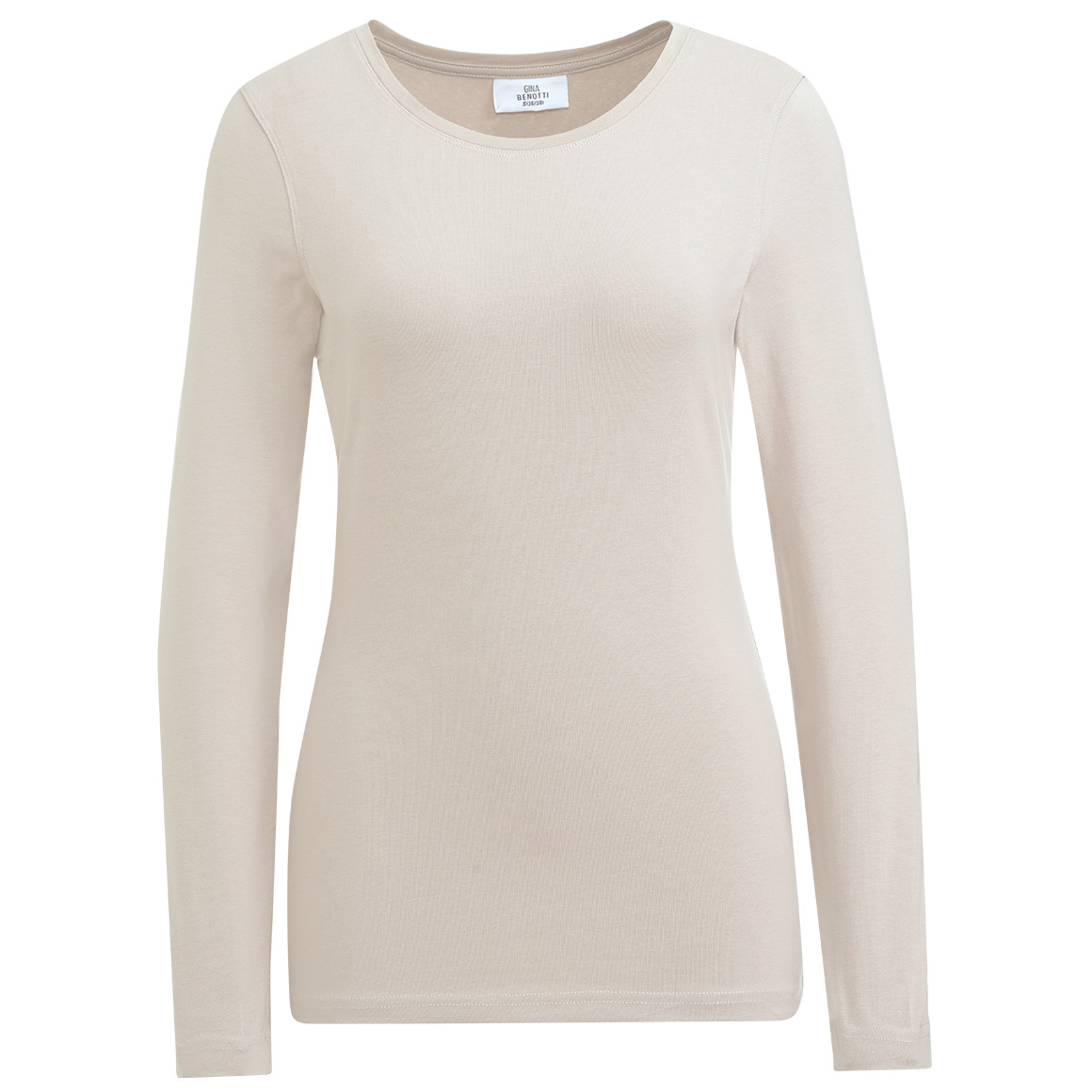 Damen Langarmshirt im Basic-Look von Gina Benotti