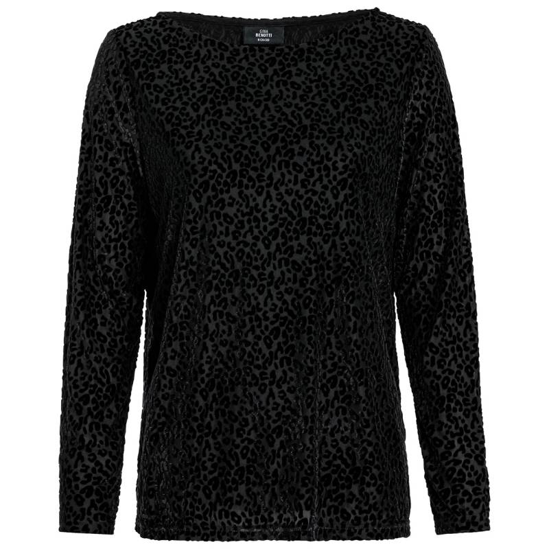 Damen Langarmshirt im Leo-Look Damen Langarmshirt im Leo-Look von Gina Benotti